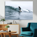 Surfer on Wave Wall Art Canvas Print – Framed Ocean by MyGreatCanvas | Canvas Wall Art Prints | Photo Prints & Wall Decor