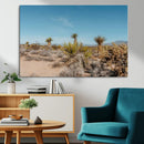 Joshua Tree Wall Art Canvas Print – Framed Desert Landscape