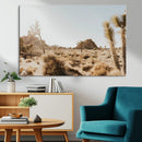 Joshua Tree Desert Landscape Canvas Wall Art – Barren by MyGreatCanvas | Canvas Wall Art Prints | Photo Prints & Wall Decor