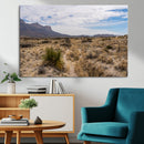 Texas Desert Landscape Wall Art Canvas Print – Rugged by MyGreatCanvas | Canvas Wall Art Prints | Photo Prints & Wall Decor