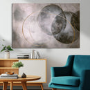 Abstract Grey Gold Wall Art – Modern Geometric Canvas by MyGreatCanvas | Canvas Wall Art Prints | Photo Prints & Wall Decor