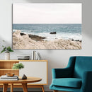 Coastal Ocean View Wall Art Canvas Print – Serene Rocky by MyGreatCanvas | Canvas Wall Art Prints | Photo Prints & Wall Decor
