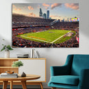 Chicago Bears Soldiers Field Wall Art Canvas Print – Framed