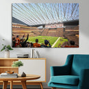 Cleveland Browns Stadium Wall Art Canvas Print – Framed NFL