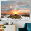 Sunset Beach Wall Art Print – Coastal Canvas Ocean Landscape by MyGreatCanvas | Canvas Wall Art Prints | Photo Prints & Wall Decor