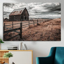 Rustic Weathered Barn Wall Art Canvas Print by MyGreatCanvas | Canvas Wall Art Prints | Photo Prints & Wall Decor