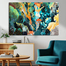Vivid Underwater Coral Reef Wall Art Canvas Print, by MyGreatCanvas | Canvas Wall Art Prints | Photo Prints & Wall Decor