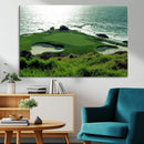 Coastal Golf Course Wall Art Canvas Print – Scenic Green by MyGreatCanvas | Canvas Wall Art Prints | Photo Prints & Wall Decor
