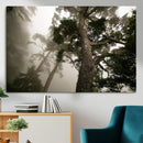 Misty Forest Canvas, Tall Trees Foggy Atmosphere Nature by MyGreatCanvas | Canvas Wall Art Prints | Photo Prints & Wall Decor