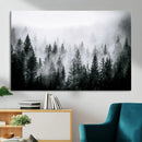 Foggy Pine Forest Canvas Wall Art by MyGreatCanvas | Canvas Wall Art Prints | Photo Prints & Wall Decor