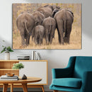 Wild Elephant Wall Art Canvas Print by MyGreatCanvas | Canvas Wall Art Prints | Photo Prints & Wall Decor