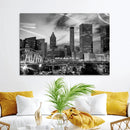 Black and White Atlanta Wall Art Canvas Print by MyGreatCanvas | Canvas Wall Art Prints | Photo Prints & Wall Decor
