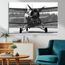 Wall Art Old War Plane Canvas Print by MyGreatCanvas | Canvas Wall Art Prints | Photo Prints & Wall Decor
