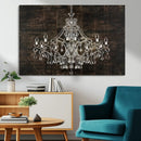 Rustic Chandelier Canvas Print by MyGreatCanvas | Canvas Wall Art Prints | Photo Prints & Wall Decor