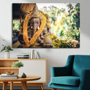 Hinduism Statue Wall Art Canvas Print