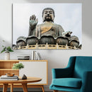 Buddha Statue Wall Art Canvas Print