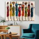 Abstract African Women Wall Art Canvas Print by MyGreatCanvas | Canvas Wall Art Prints | Photo Prints & Wall Decor