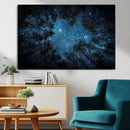 Forest and Stars Wall Art Canvas Print by MyGreatCanvas | Canvas Wall Art Prints | Photo Prints & Wall Decor