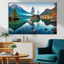 Crystal Clear Lake Wall Art | Mountains Wall Art Canvas | 3 by MyGreatCanvas | Canvas Wall Art Prints | Photo Prints & Wall Decor