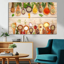 Kitchen Spice on the Table Wall Art, Kitchen Spice Wall Art by MyGreatCanvas | Canvas Wall Art Prints | Photo Prints & Wall Decor