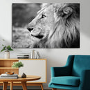 Lion Wall Art Canvas Print – Framed Majestic Wildlife by MyGreatCanvas | Canvas Wall Art Prints | Photo Prints & Wall Decor