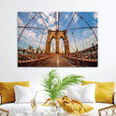 Brooklyn Bridge Manhattan Wall Art Canvas Print by MyGreatCanvas | Canvas Wall Art Prints | Photo Prints & Wall Decor