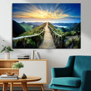 Mountain Landscape Wall Art Canvas Print