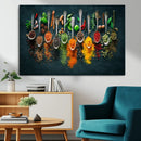 Colorful Spices Canvas Wall Art – Vibrant Kitchen Decor by MyGreatCanvas | Canvas Wall Art Prints | Photo Prints & Wall Decor
