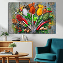 Spoonful of Spices Cooking Wall Art Canvas Print - Vibrant by MyGreatCanvas | Canvas Wall Art Prints | Photo Prints & Wall Decor