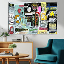 Graffiti Wall Art – Colorful Urban Street Canvas Print, by MyGreatCanvas | Canvas Wall Art Prints | Photo Prints & Wall Decor