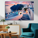 Santorini Island Wall Art Canvas Print by MyGreatCanvas | Canvas Wall Art Prints | Photo Prints & Wall Decor