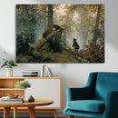 Baby Bears in Forest Wall Art Canvas Print by MyGreatCanvas | Canvas Wall Art Prints | Photo Prints & Wall Decor