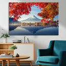 Mount Fuji Canvas Wall Art Japan Autumn Mountain Canvas