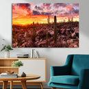 Arizona Desert Print, Western Cowboy Wall Art Print by MyGreatCanvas | Canvas Wall Art Prints | Photo Prints & Wall Decor