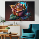 Abstract Rose Wall Art Canvas Print by MyGreatCanvas | Canvas Wall Art Prints | Photo Prints & Wall Decor