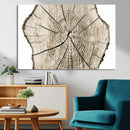 Abstract Wood Tree Ring Wall Art - Ready to Hang Minimalist