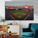Los Angeles Angels Baseball Canvas Print - Anaheim Angel