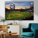 Citizens Bank Park Philadelphia Phillies Wall Art Canvas |