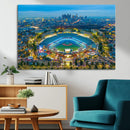 Los Angeles Dodgers Wall Art Canvas, Dodger Stadium Wall Art