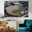 Michigan Wolverines Football Team Print - Ann Arbor Michigan