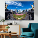 San Diego Padres Baseball Team Print - Petco Park Stadium by MyGreatCanvas | Canvas Wall Art Prints | Photo Prints & Wall Decor