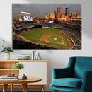 Minnesota Twins Baseball Team Print - Minneapolis Target by MyGreatCanvas | Canvas Wall Art Prints | Photo Prints & Wall Decor