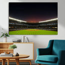 Yankee Stadium Night Game Triple Canvas, Yankee Stadium