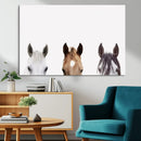 Horse Prints Set, Set of 3 Horse Wall Art, Horses Portraits, by MyGreatCanvas | Canvas Wall Art Prints | Photo Prints & Wall Decor