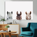Horse Wall Art - Minimalist Horse Triptych Wall Art – Modern by MyGreatCanvas | Canvas Wall Art Prints | Photo Prints & Wall Decor
