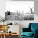 Vintage Farmhouse Black and White Triptych Wall Art – Giclee
