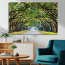 Wormsloe State Plantation Driveway Wall Art Canvas Print by MyGreatCanvas | Canvas Wall Art Prints | Photo Prints & Wall Decor