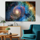 Spiral Galaxy Wall Art Canvas Print