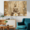 Buddha Wall Art Canvas Print, Buddha Meditation Room Decor,