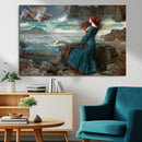 Miranda by the Shore Wall Art Canvas Print – Tempest Scene by MyGreatCanvas | Canvas Wall Art Prints | Photo Prints & Wall Decor